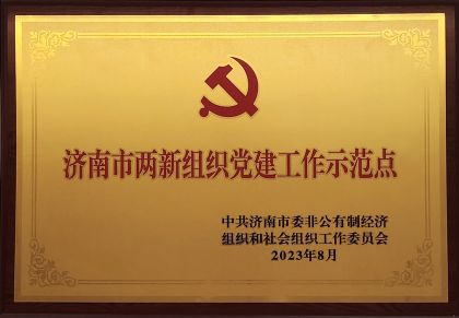 喜报｜银河集团(galaxy)获评济南市两新组织党建示范点